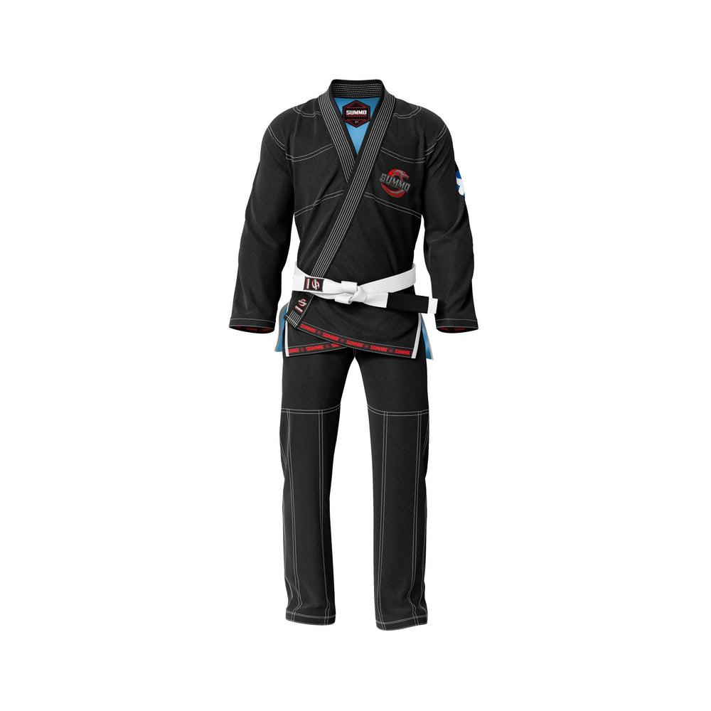 Scottish Black Sublimation Brazilian Jiu Jitsu Gi (BJJ GI) - Summo Sports