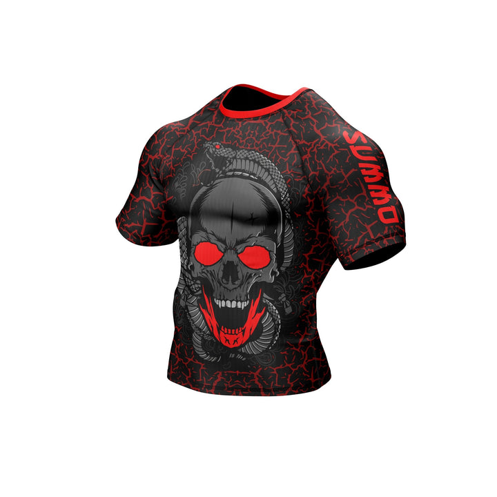 Snake & Skull Premium Bjj Rash Guard For Men/Women - Summo Sports