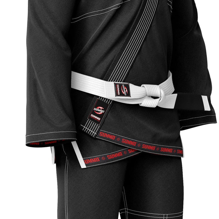 South Korean Black Sublimation Brazilian Jiu Jitsu Gi (BJJ GI) - Summo Sports