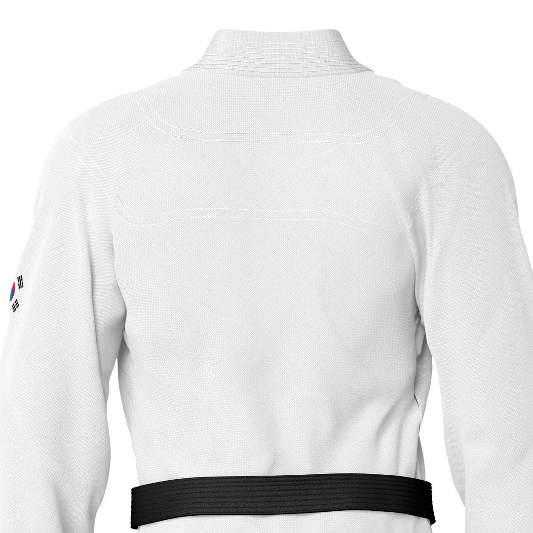 South Korean White Sublimation Brazilian Jiu Jitsu Gi (BJJ GI) - Summo Sports