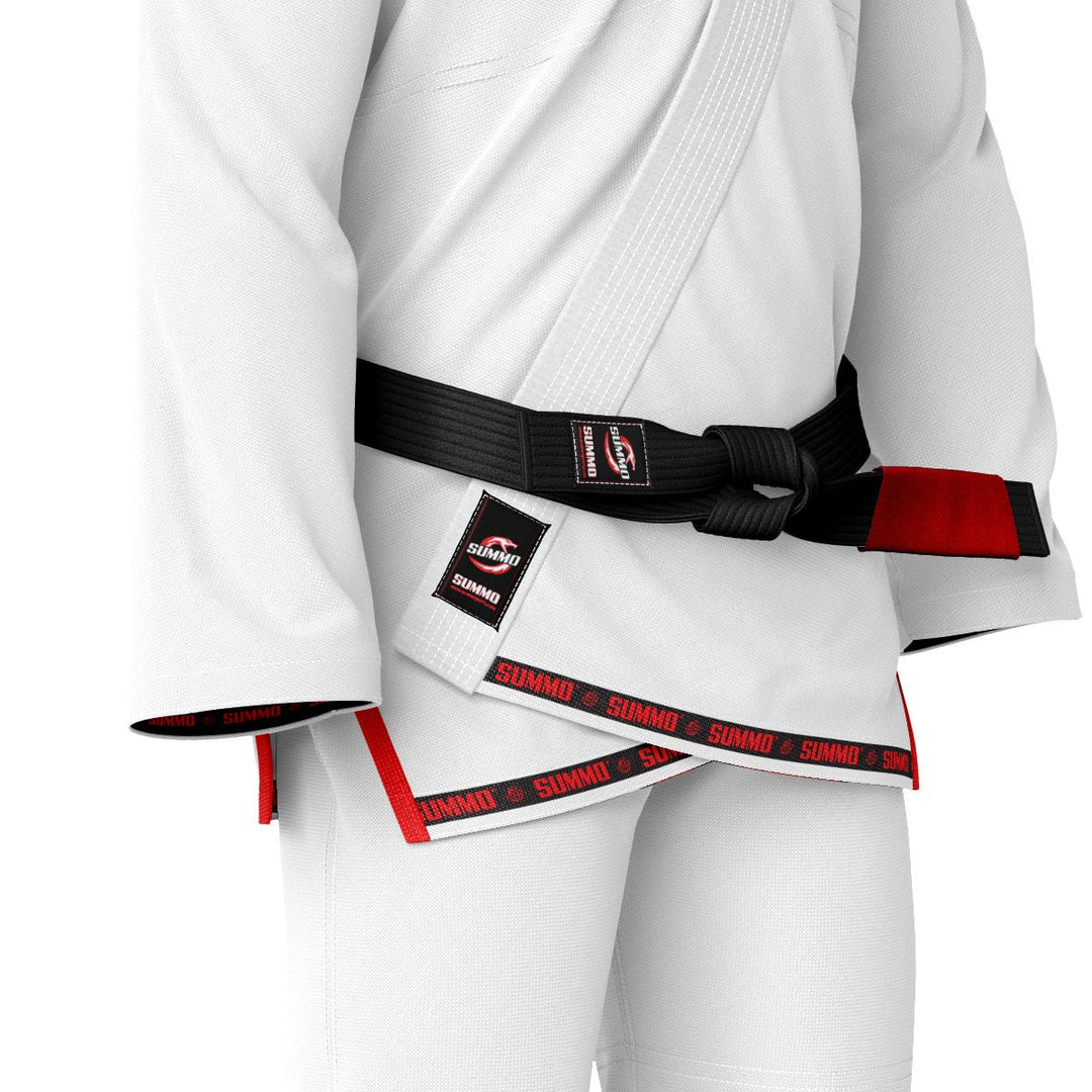 South Korean White Sublimation Brazilian Jiu Jitsu Gi (BJJ GI) - Summo Sports