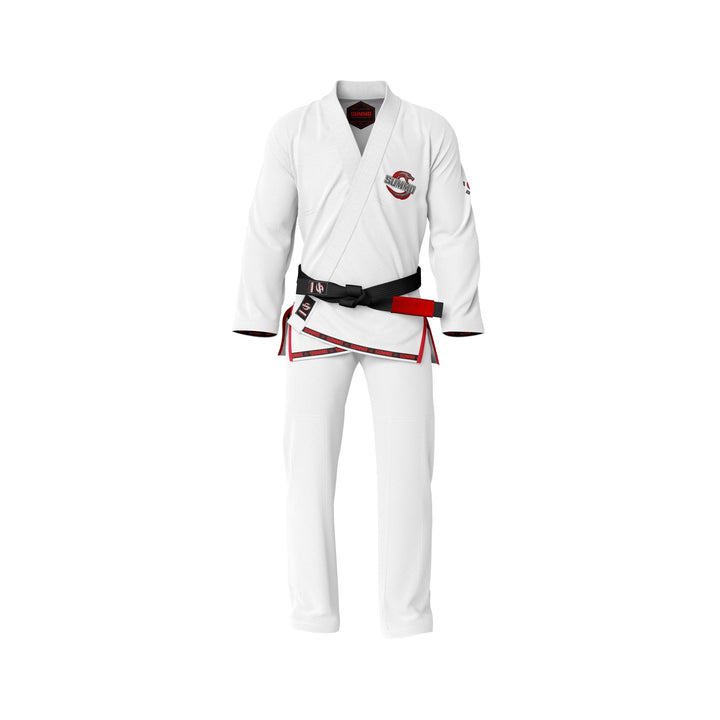 South Korean White Sublimation Brazilian Jiu Jitsu Gi (BJJ GI) - Summo Sports