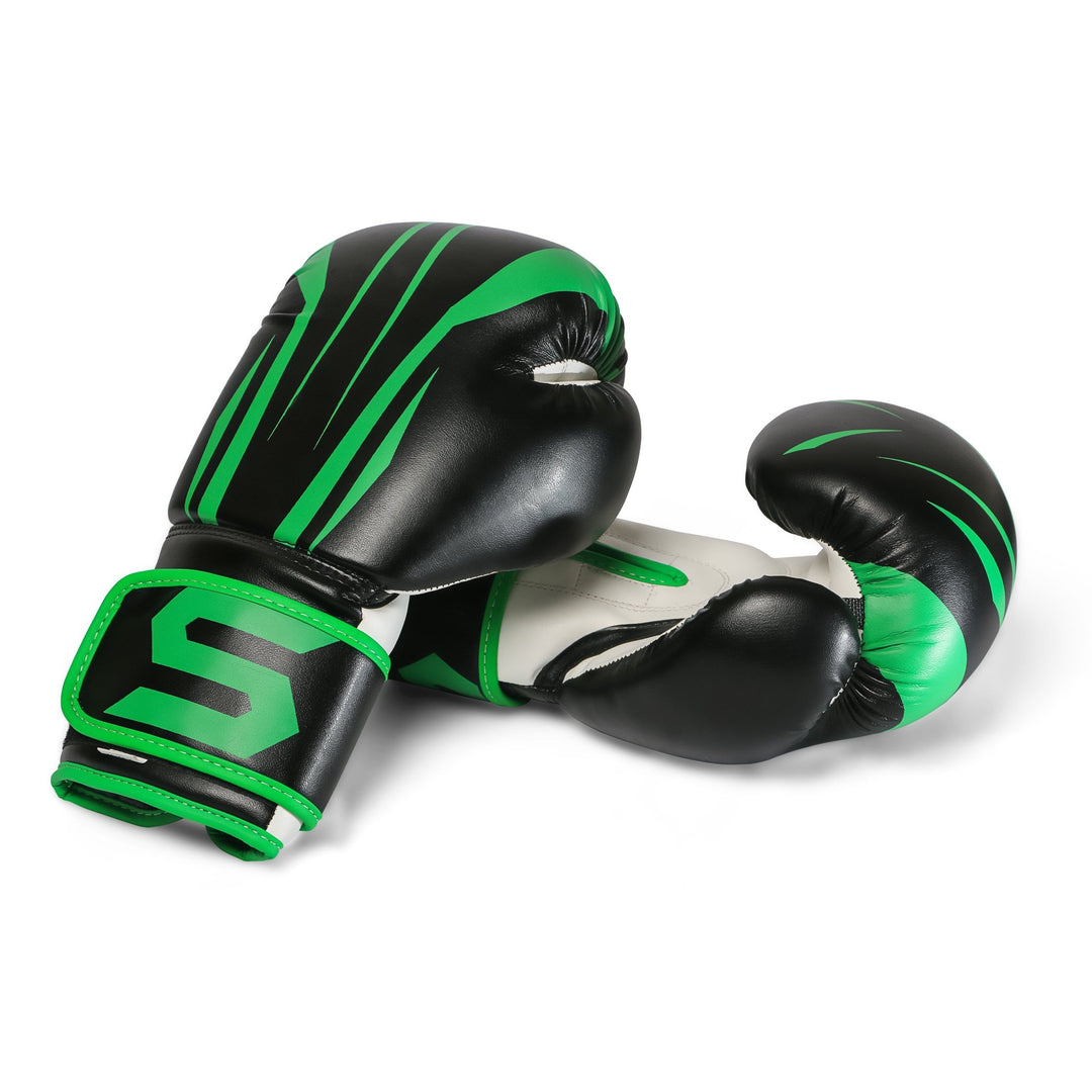 Spinster Green 12 Oz Boxing Gloves - Summo Sports