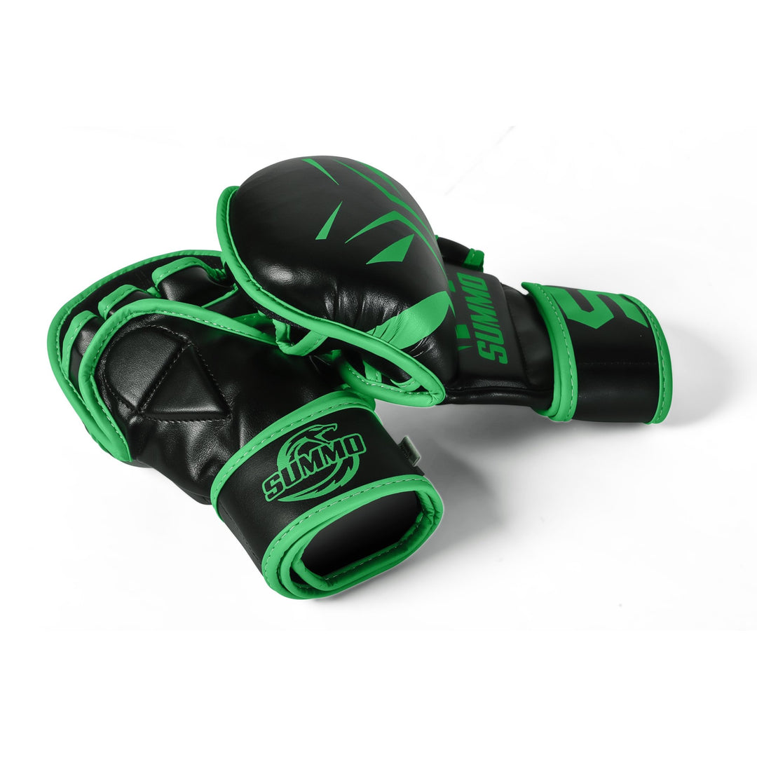 Spinster Green Training Sparring Gloves - Summo Sports