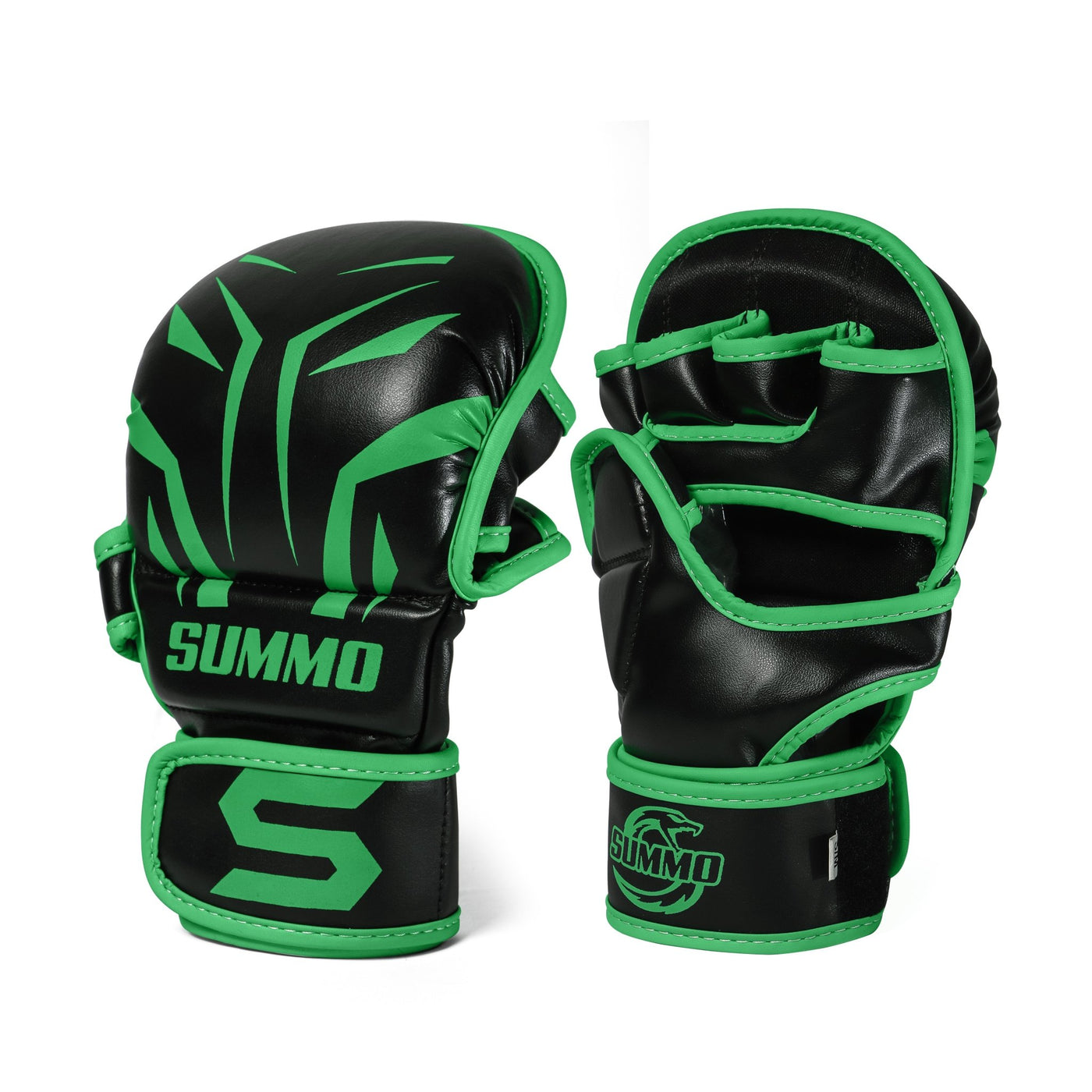 Spinster Green Training Sparring Gloves - Summo Sports