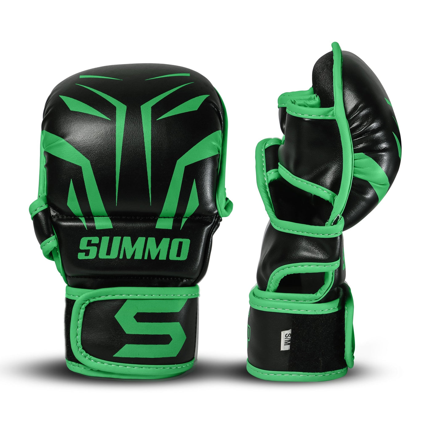 Spinster Green Training Sparring Gloves - Summo Sports