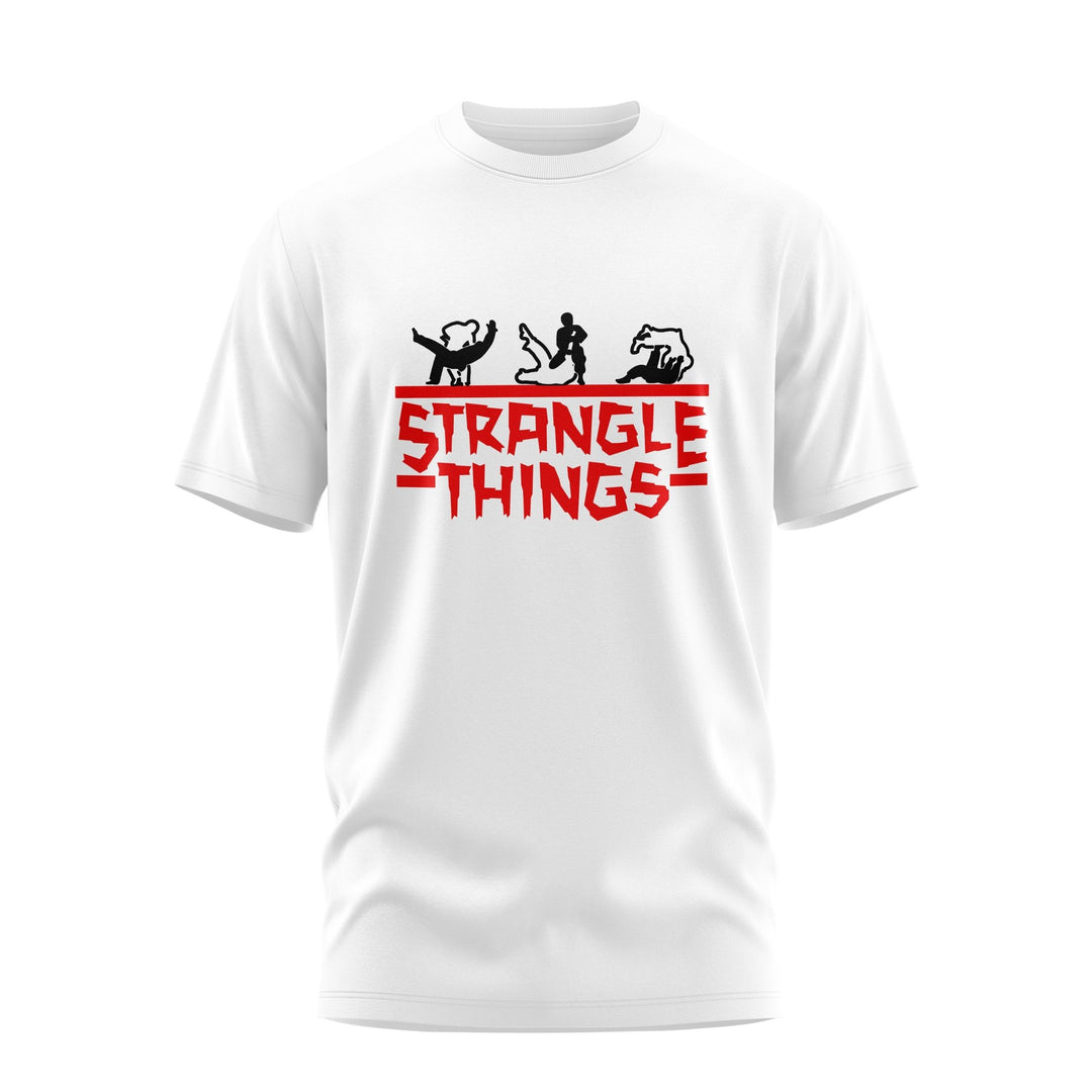 Strangle Things Combat Cotton Tee for Men/Women - Summo Sports