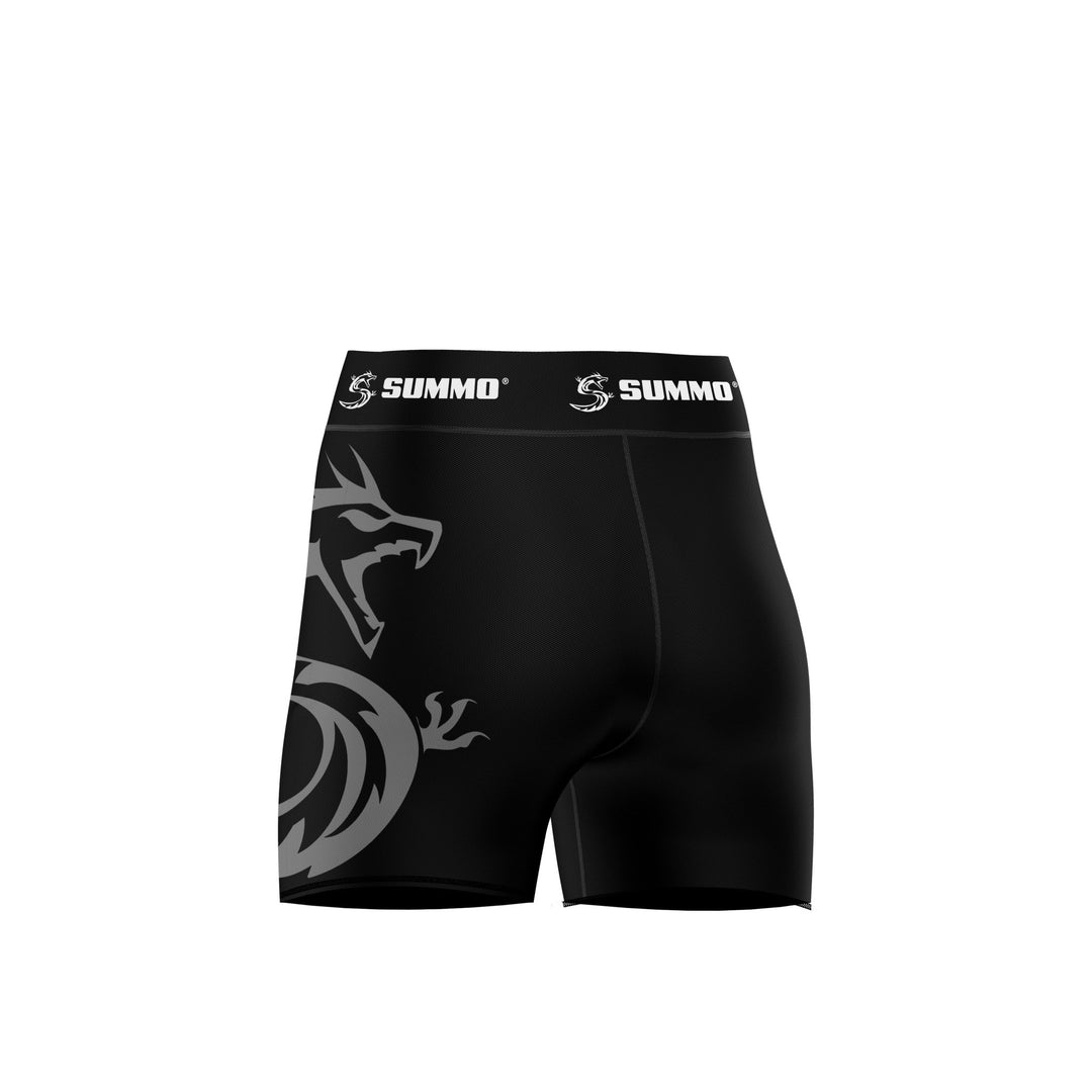 Summo Baisc Black Compression Shorts for Men/Women - Summo Sports