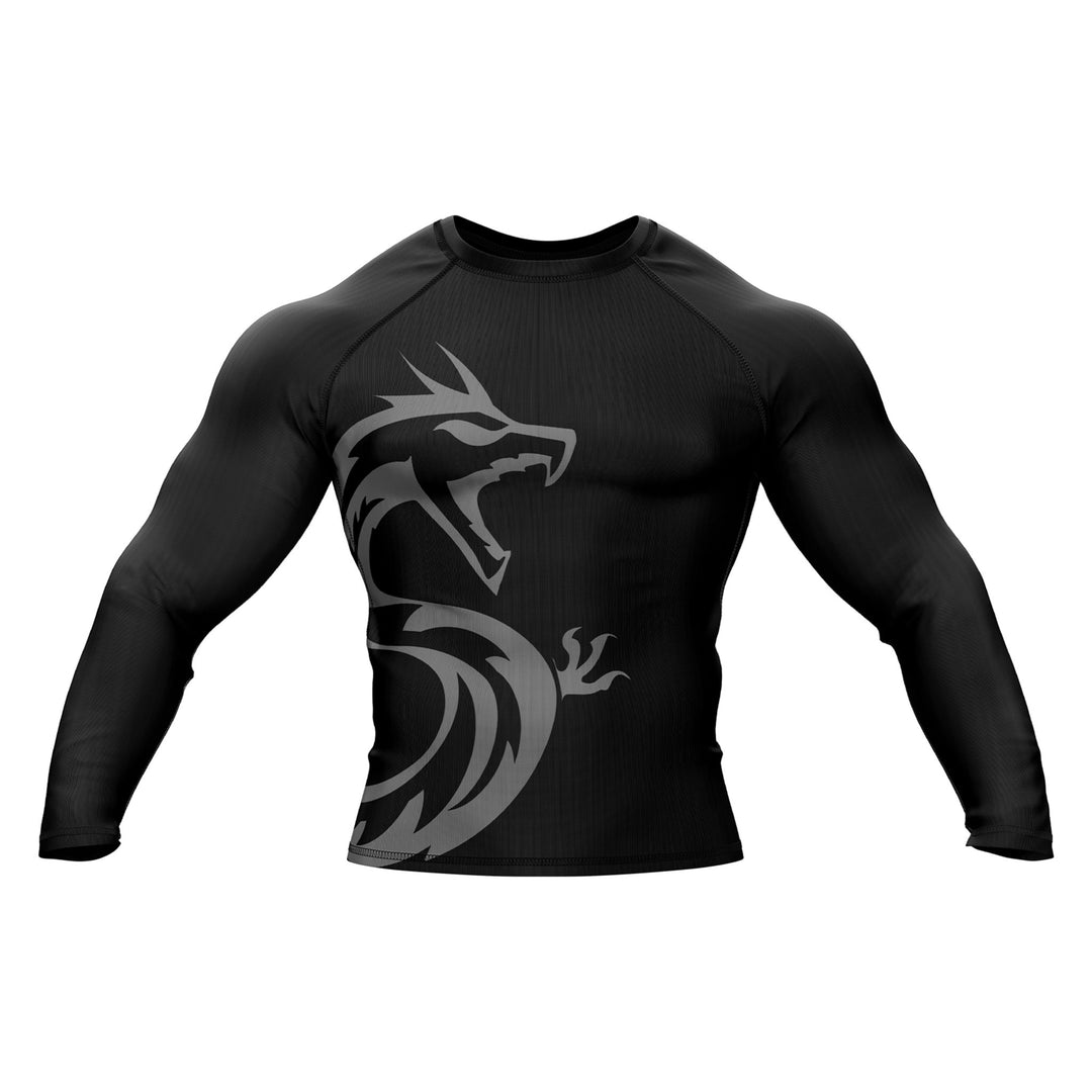 Summo Basic Black BJJ Rash Guard for Men/Women - Summo Sports