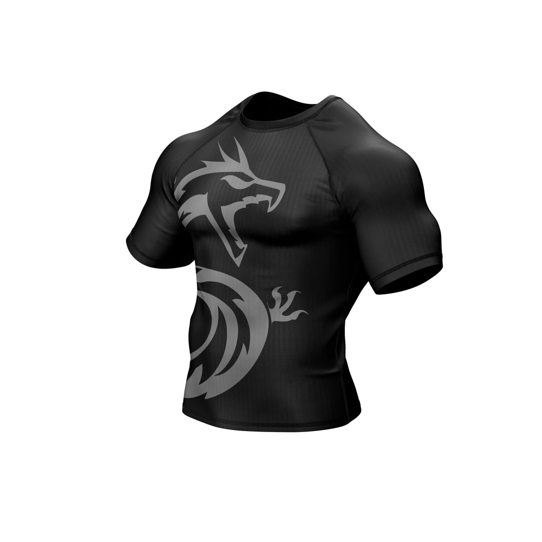 Summo Basic Black BJJ Rash Guard for Men/Women - Summo Sports