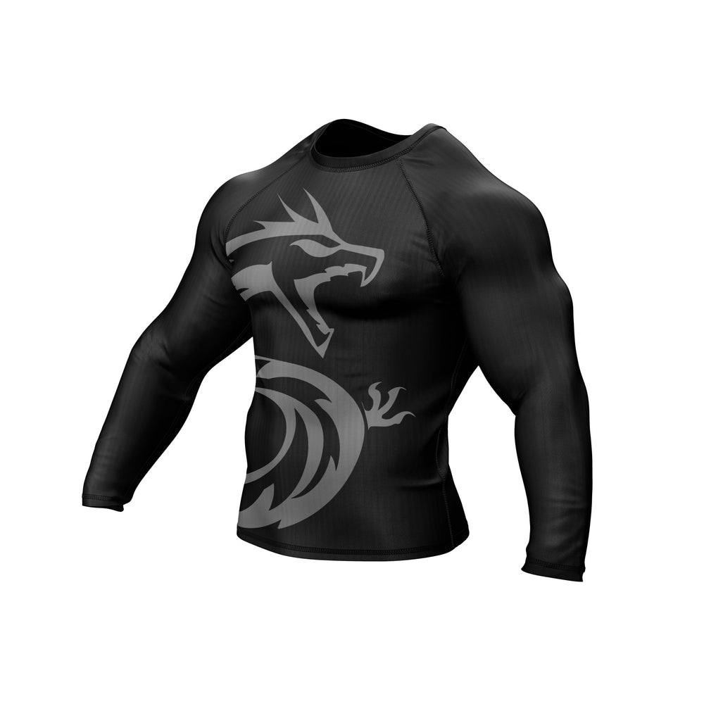 Summo Basic Black BJJ Rash Guard for Men/Women - Summo Sports