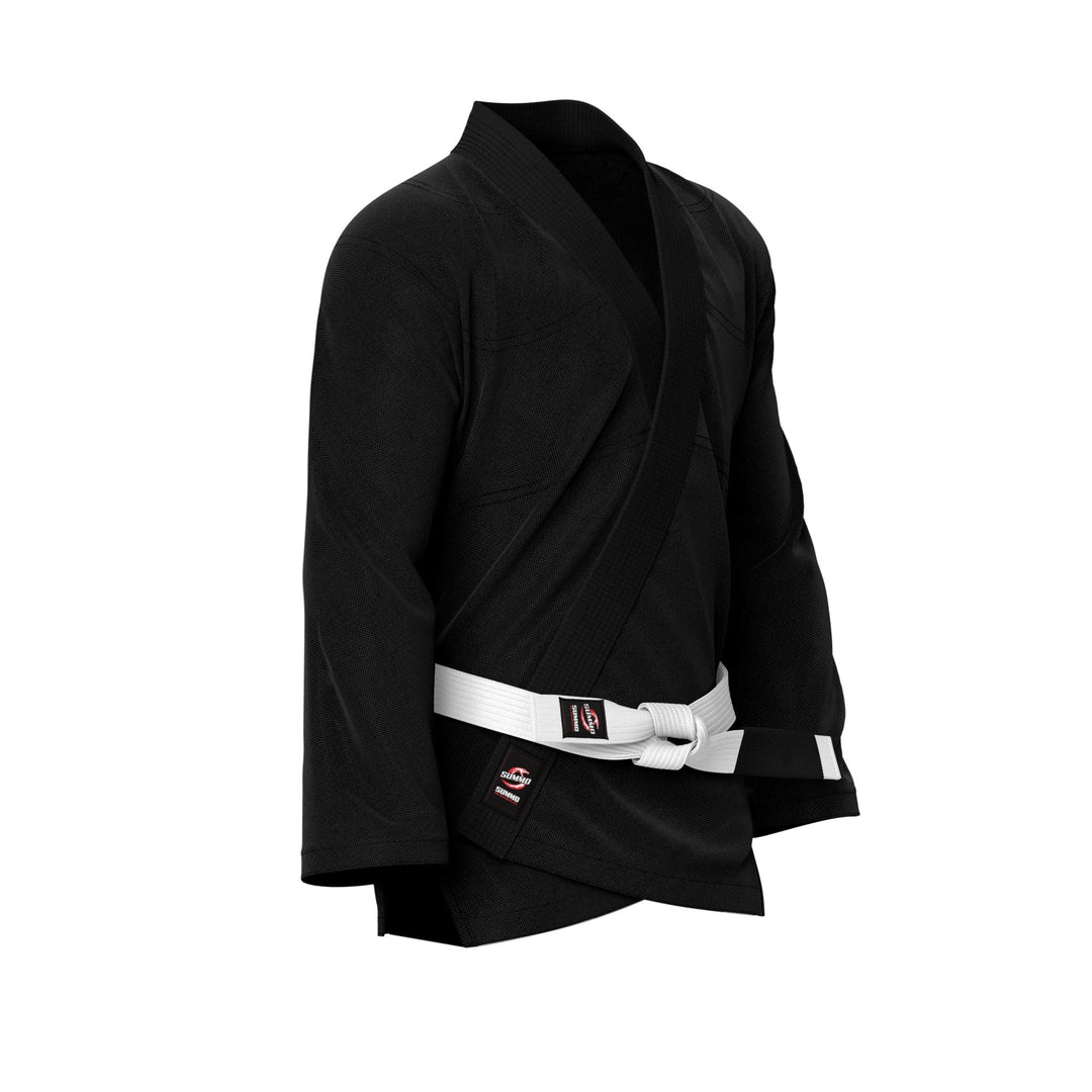 Summo Basic Black Brazilian Jiu Jitsu Gi Jacket - Summo Sports