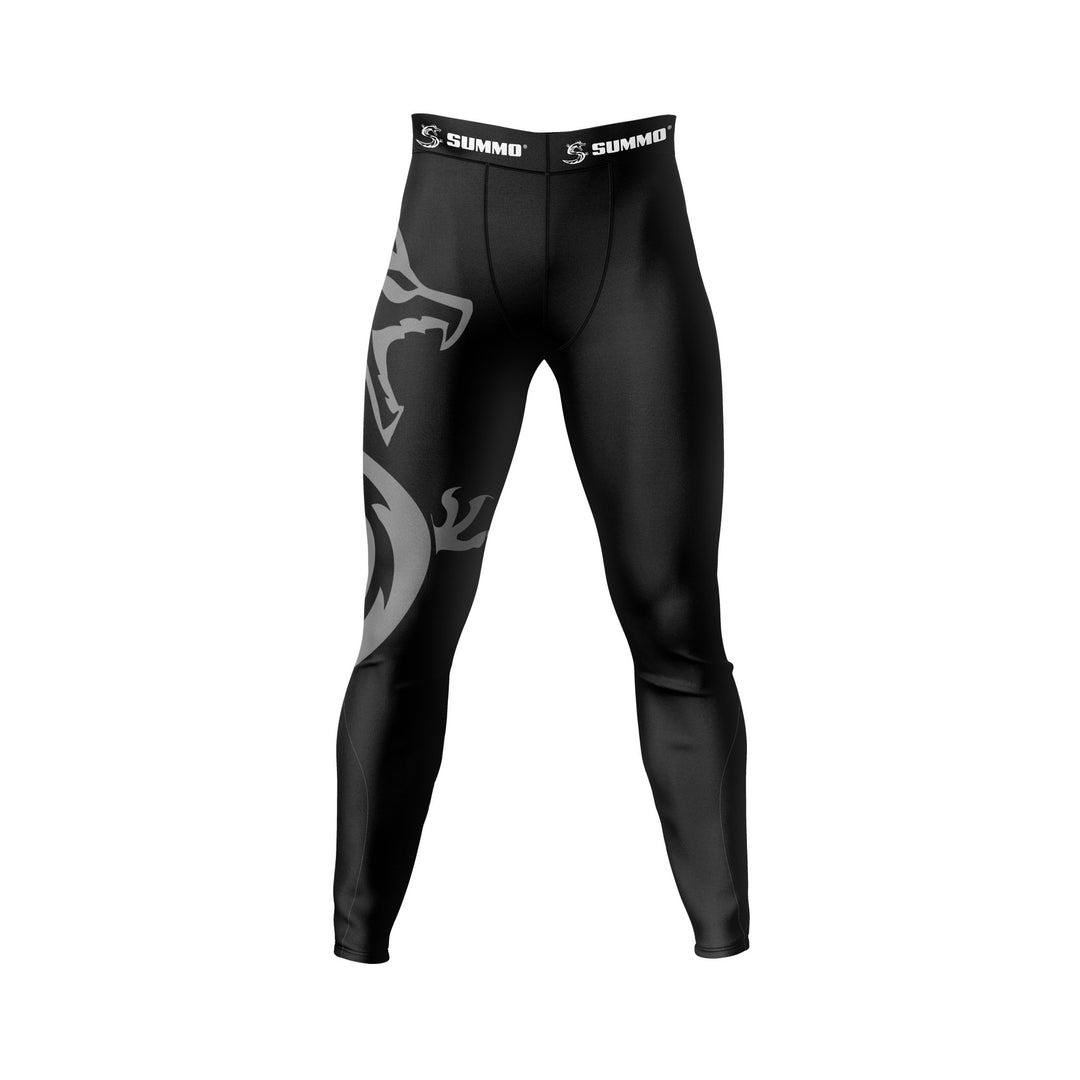 Summo Basic Black Compression Pants for Men/Women - Summo Sports