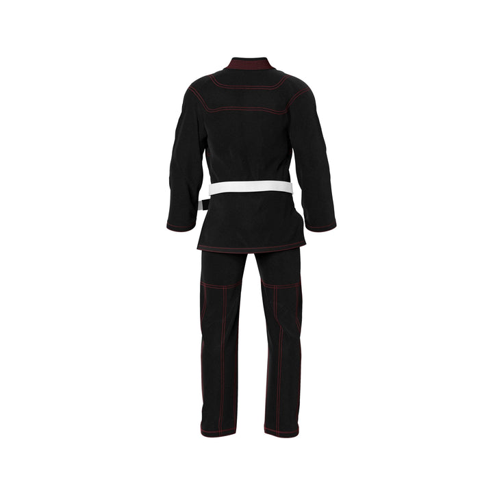 Summo Basic Black With Red Thread Brazilian Jiu Jitsu Gi (BJJ GI) - Summo Sports