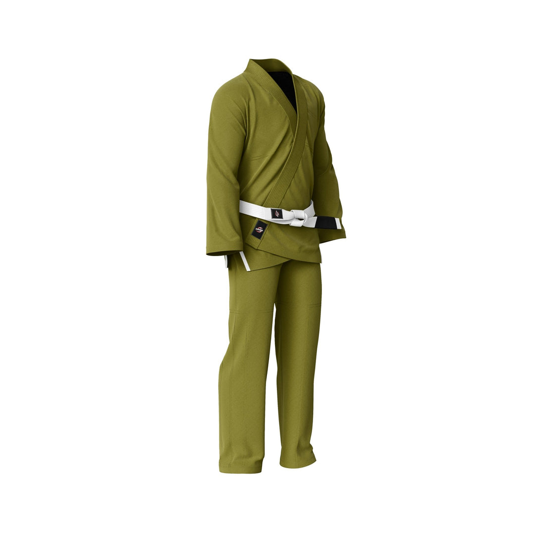 Summo Basic Olive Brazilian Jiu Jitsu Gi (BJJ GI) - Summo Sports