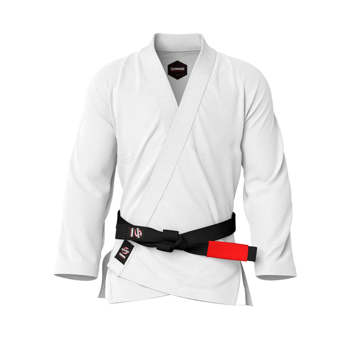 Summo Basic White Brazilian Jiu Jitsu Gi Jacket - Summo Sports