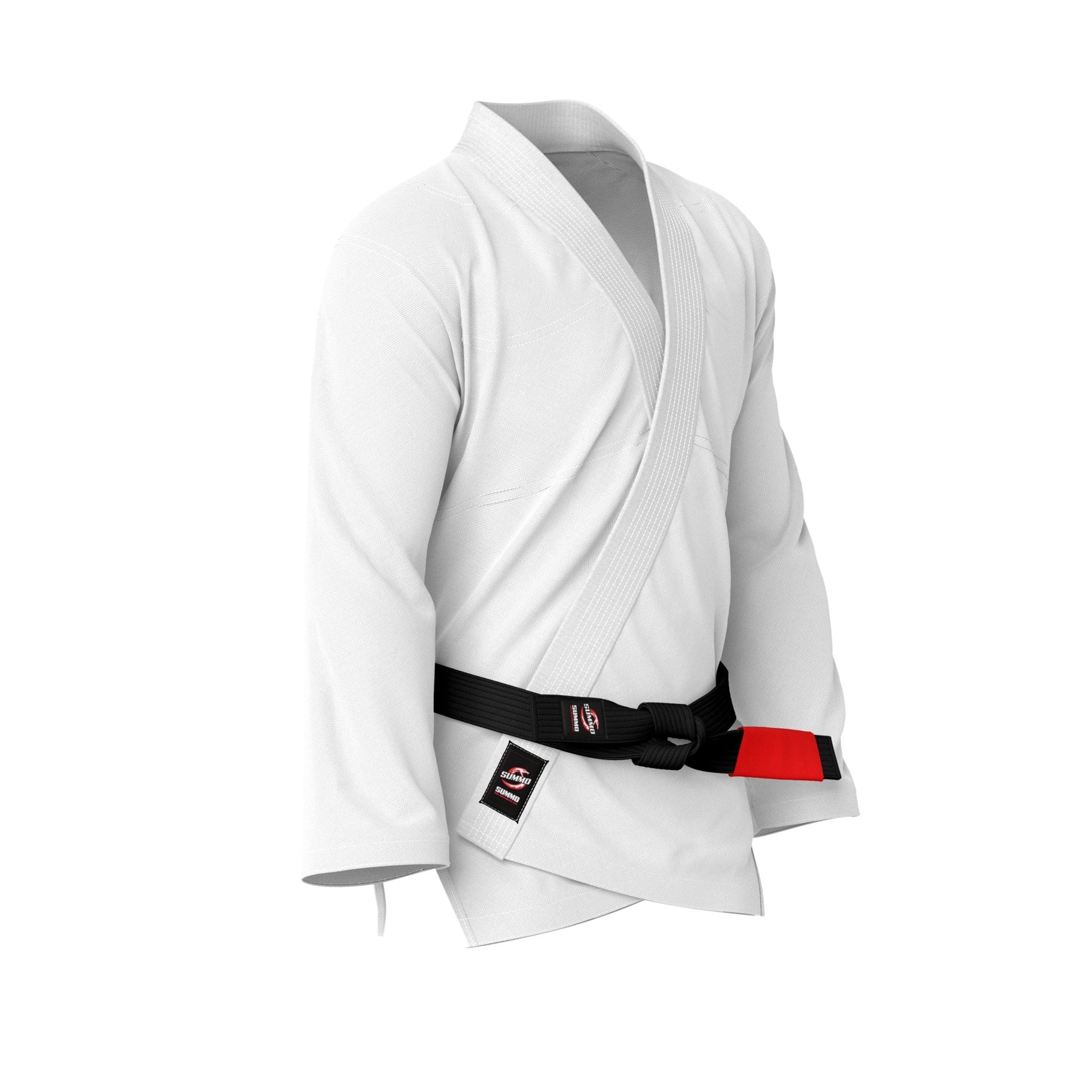 Plain White Brazilian Jiu Jitsu Gi Jacket Only | Summo Sports