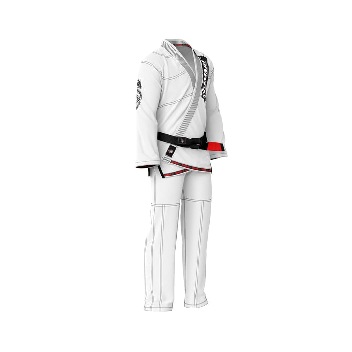 Summo Combatant White Brazilian Jiu Jitsu Gi (BJJ GI) - Summo Sports