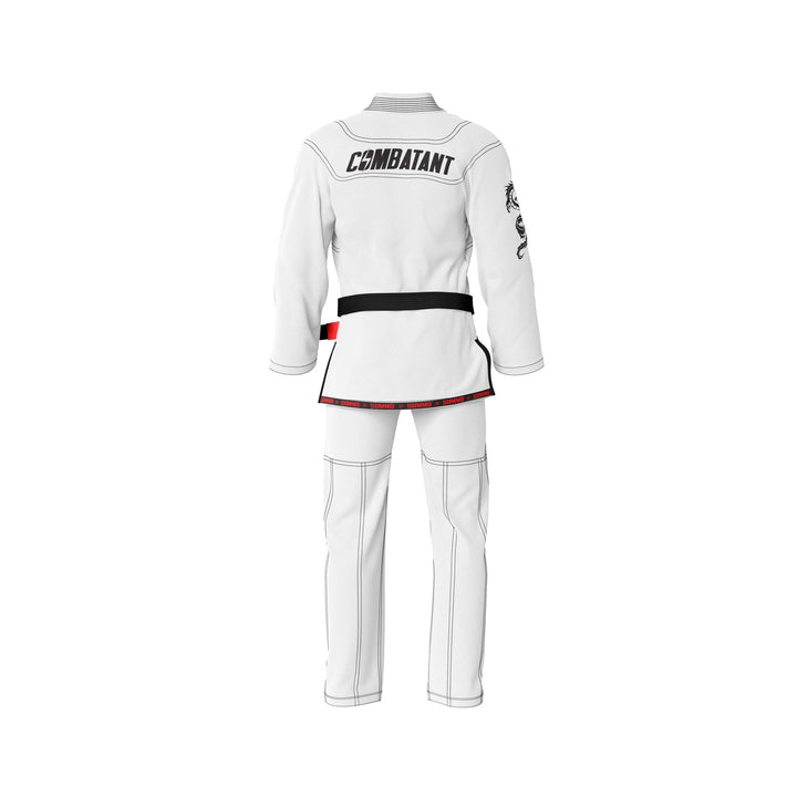 Summo Combatant White Brazilian Jiu Jitsu Gi (BJJ GI) - Summo Sports