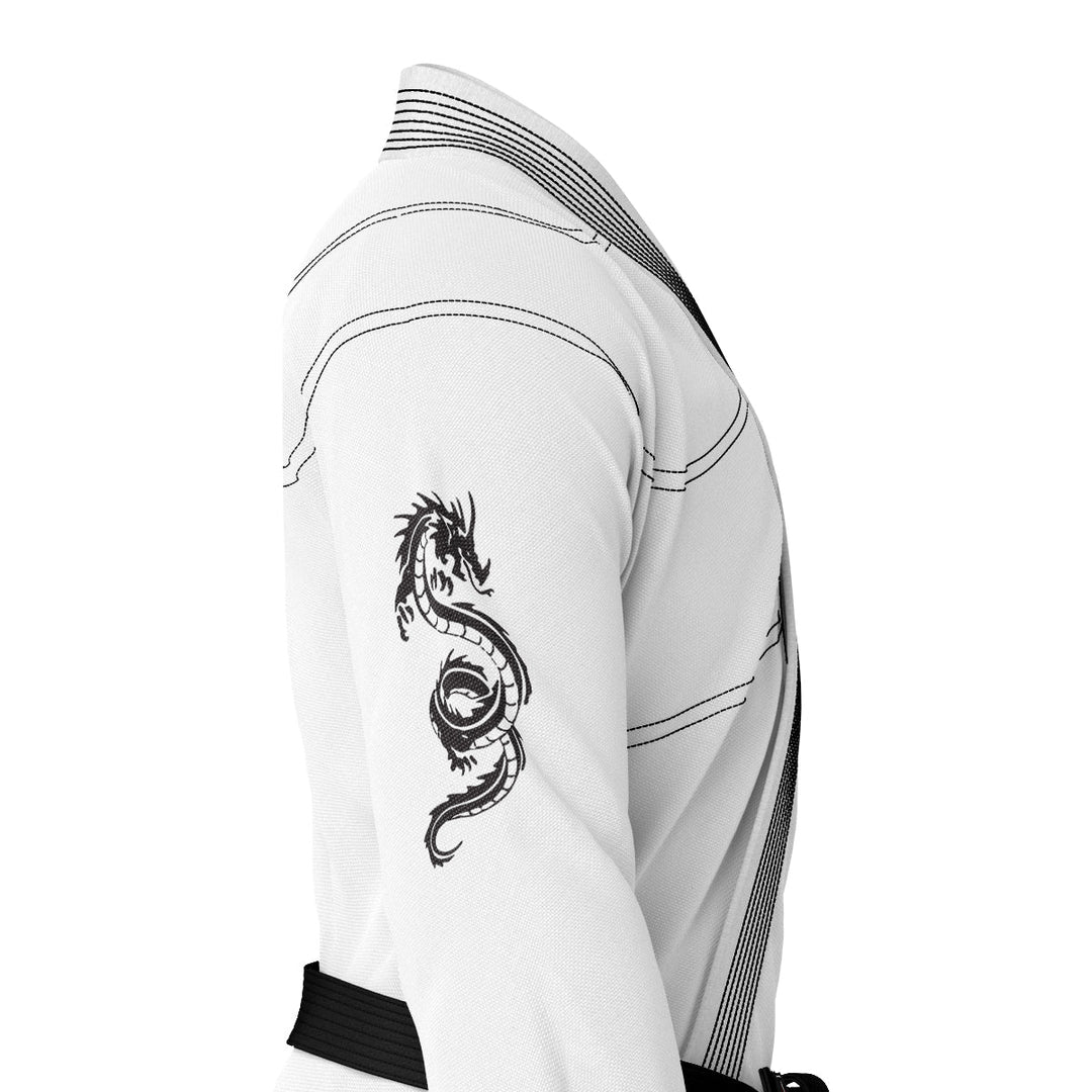 Summo Combatant White Brazilian Jiu Jitsu Gi (BJJ GI) - Summo Sports