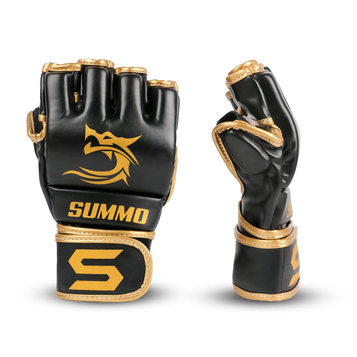 Summo Gold MMA Training Gloves - Summo Sports