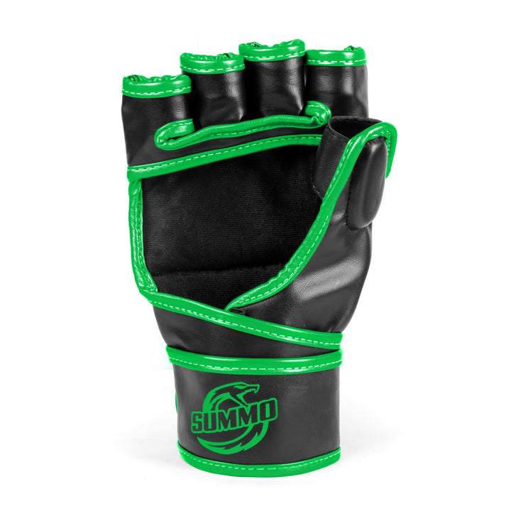 Summo Green MMA Training Gloves - Summo Sports