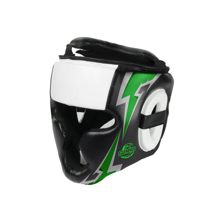 Summo Green Training Boxing Head Guard - Summo Sports