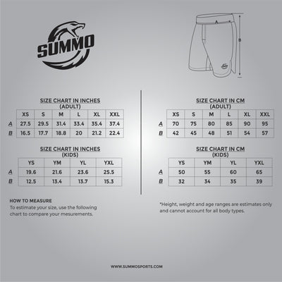 Summo Light MMA Shorts - Summo Sports