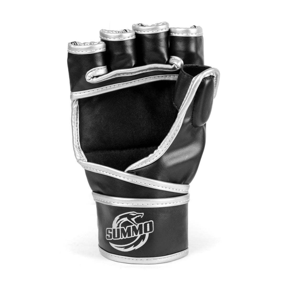 Summo Silver MMA Training Gloves - Summo Sports