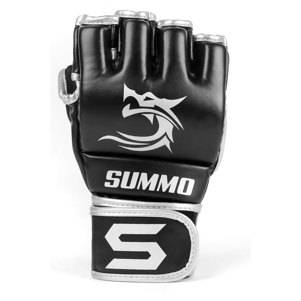 Summo Silver MMA Training Gloves - Summo Sports