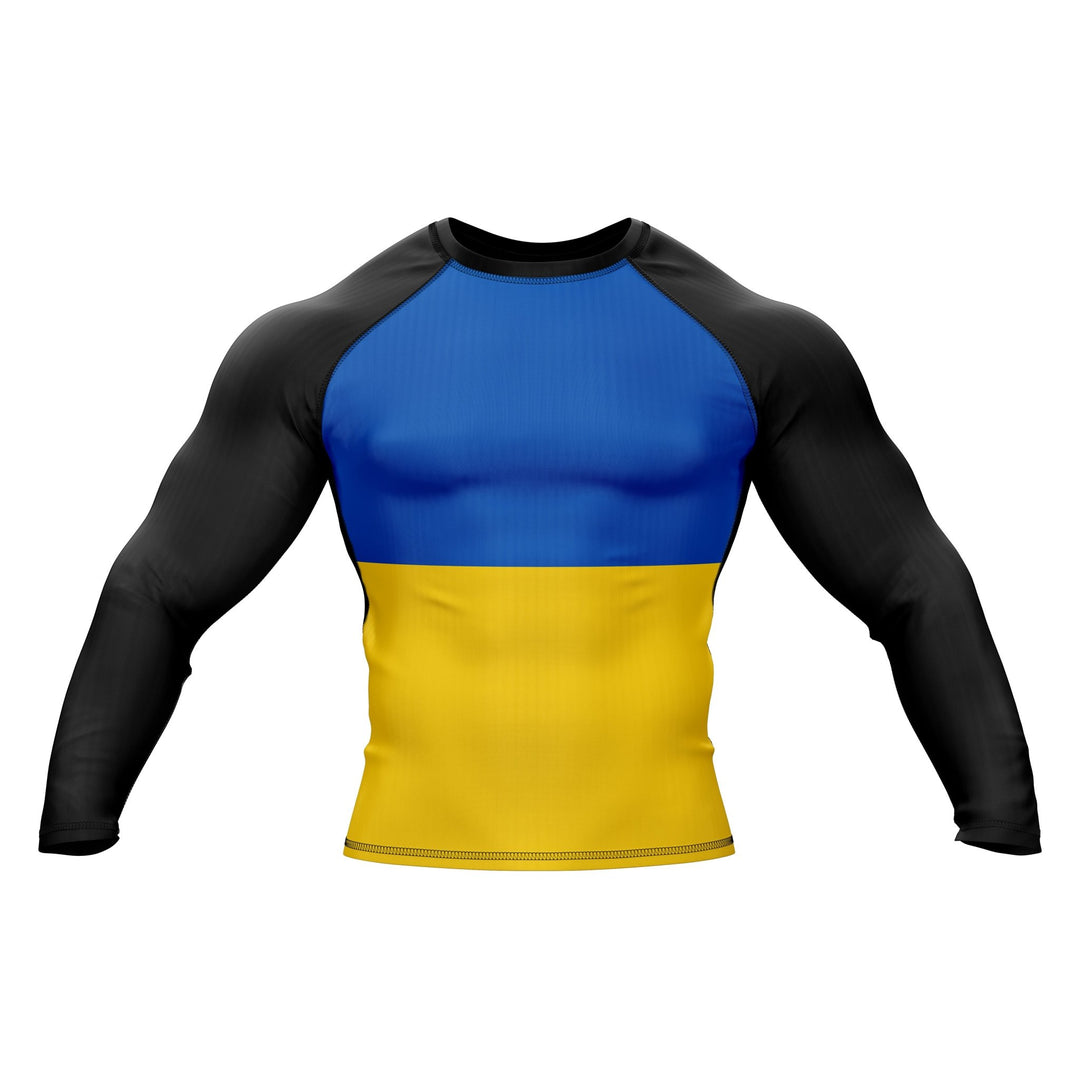 Ukraine Patriotic Rash Guard For Men/Women - Summo Sports