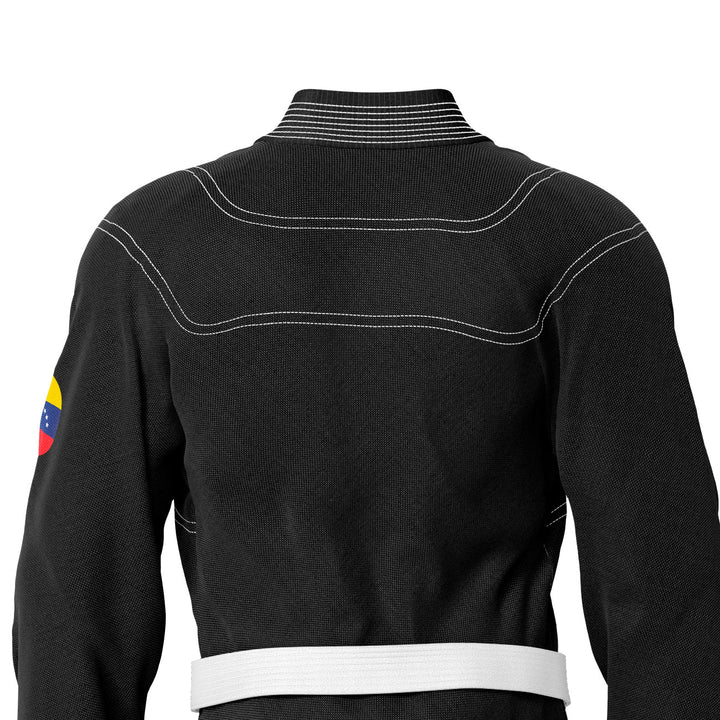 Venezuela Black Sublimation Brazilian Jiu Jitsu Gi (BJJ GI) - Summo Sports