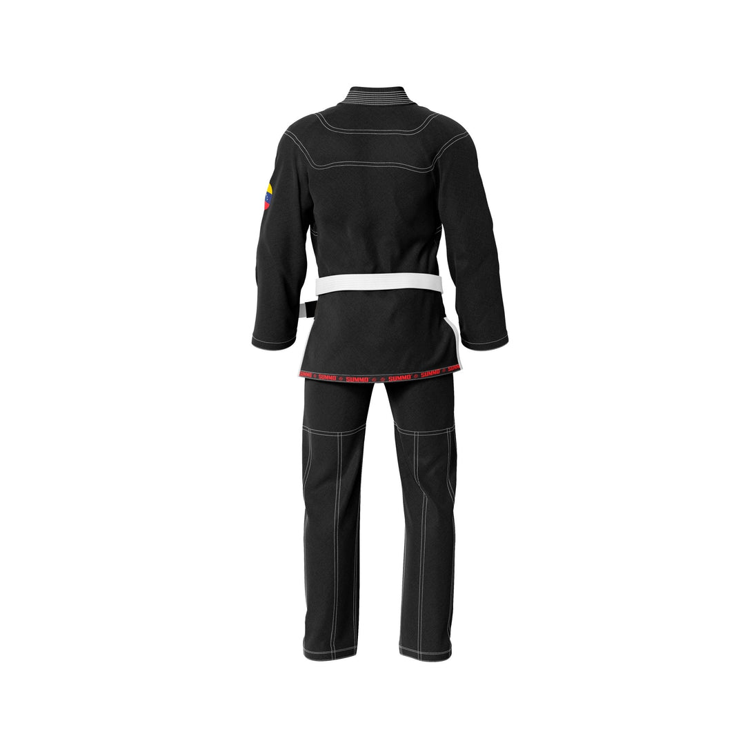 Venezuela Black Sublimation Brazilian Jiu Jitsu Gi (BJJ GI) - Summo Sports