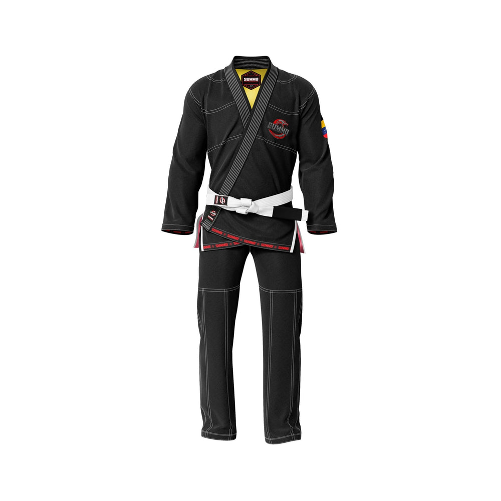 Venezuela Black Sublimation Brazilian Jiu Jitsu Gi (BJJ GI) - Summo Sports