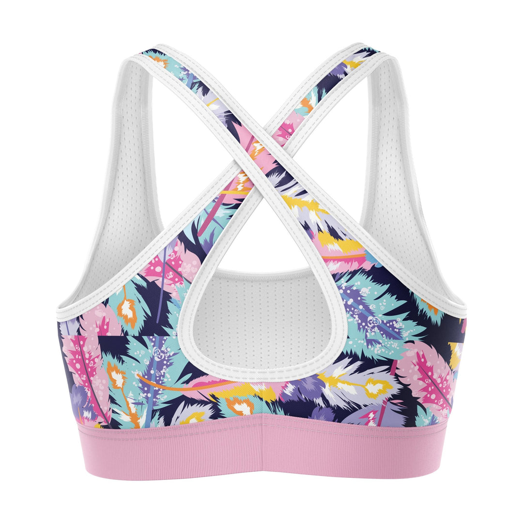 Vibrant Quill Women Sports Bra - Summo Sports