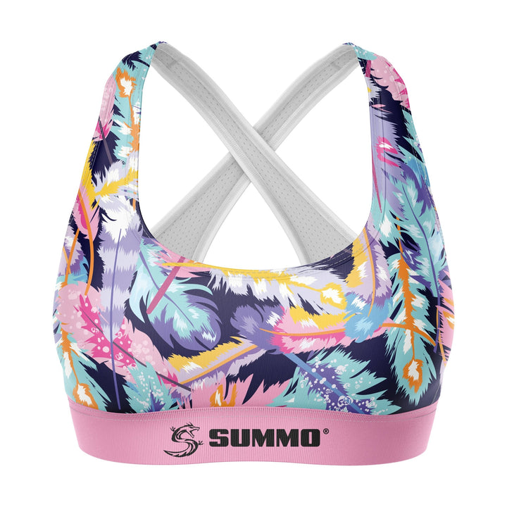 Vibrant Quill Women Sports Bra - Summo Sports