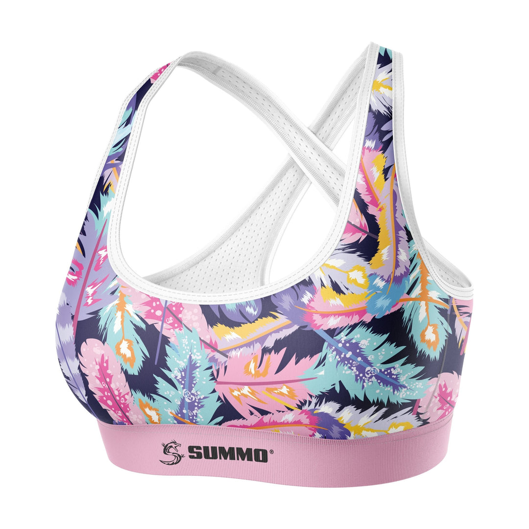 Vibrant Quill Women Sports Bra - Summo Sports