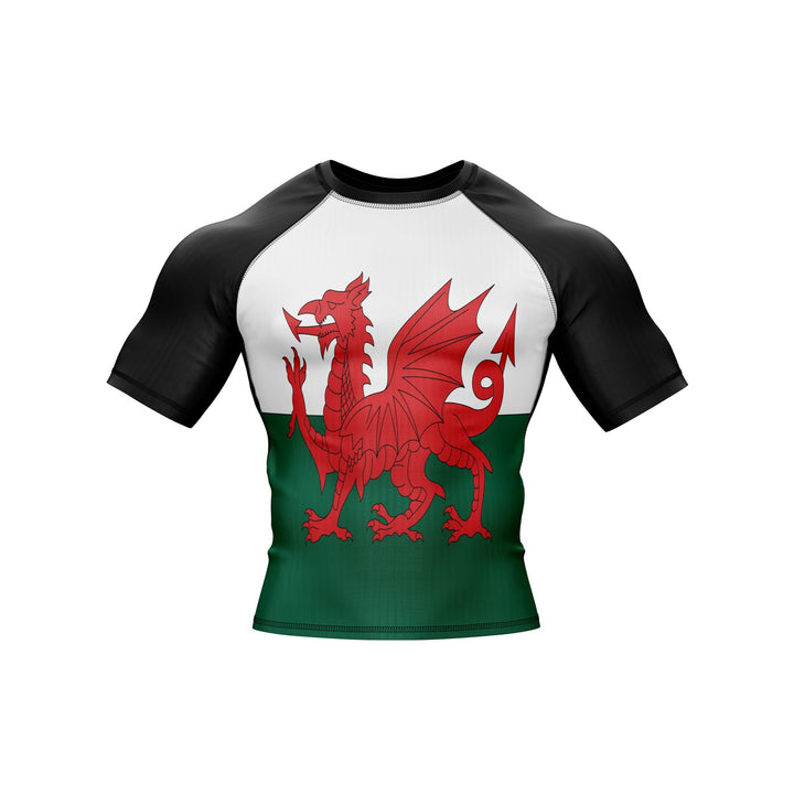 Wales Patriotic Rash Guard For Men/Women - Summo Sports