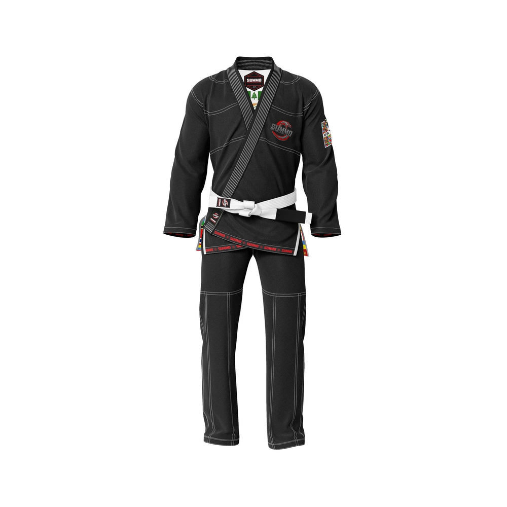 We Are All One Black Sublimation Brazilian Jiu Jitsu Gi (BJJ GI) - Summo Sports