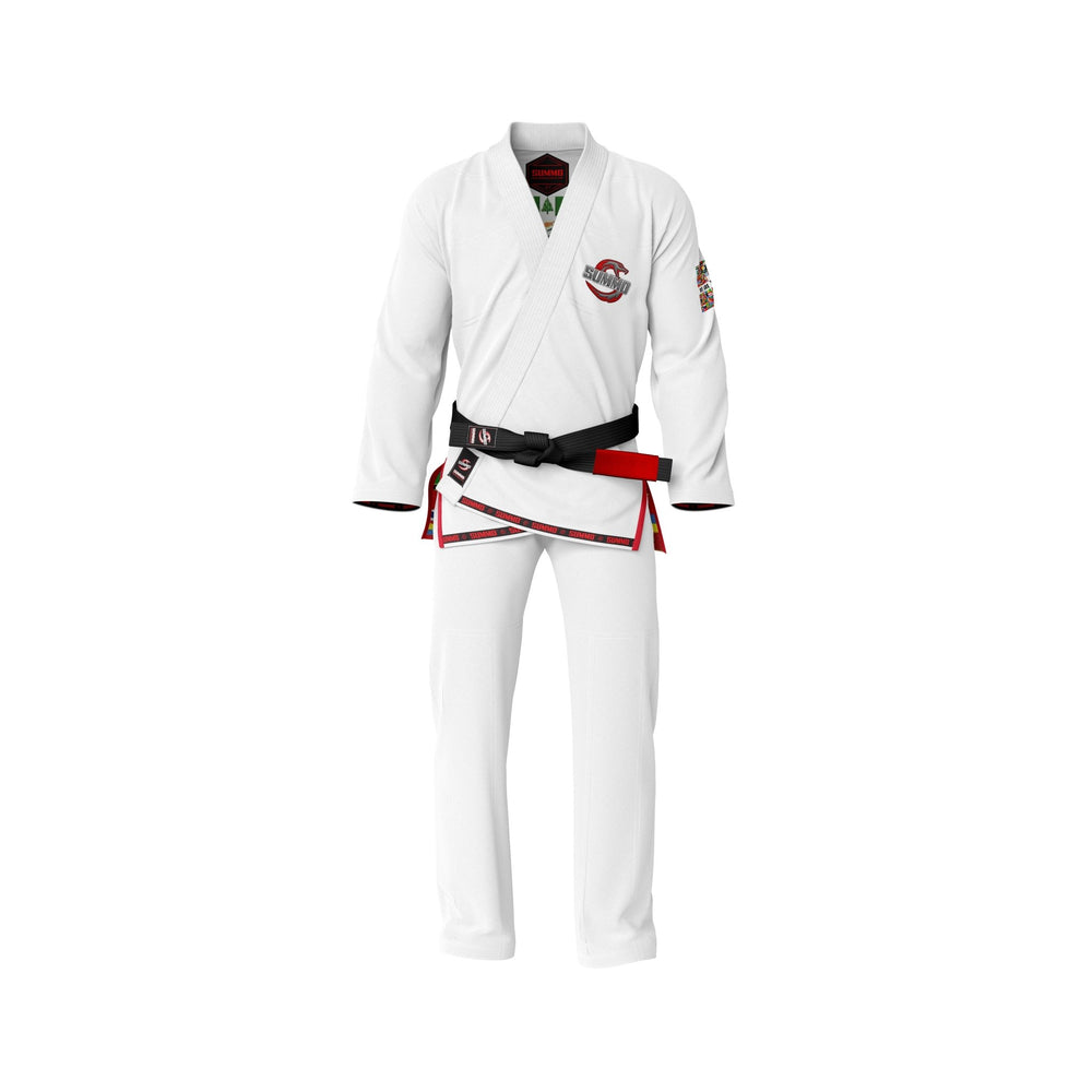 We Are All One White Sublimation Brazilian Jiu Jitsu Gi (BJJ GI) - Summo Sports